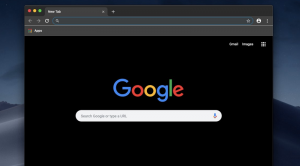 Google Chrome dark mode