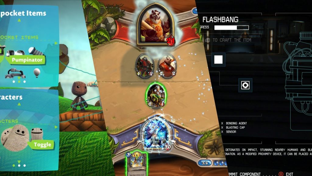 Players managing limited resources on computer screen showing struggle simulator gameplay interface