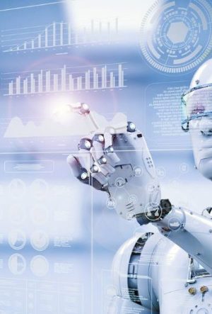 Concept of staying ahead with the latest tech developments and futuristic tools.