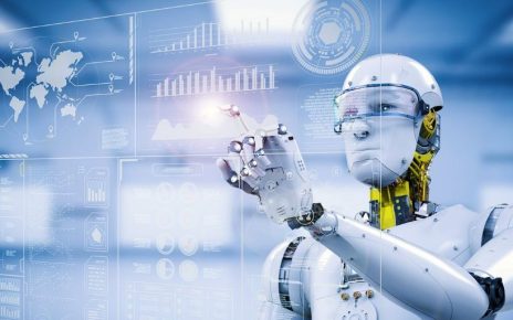 Concept of staying ahead with the latest tech developments and futuristic tools.