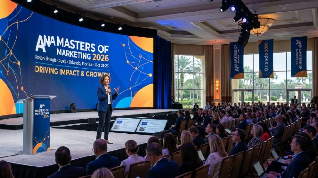 ANA Masters of Marketing 2026 conference at Rosen Shingle Creek Orlando Florida