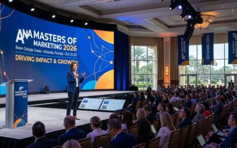 ANA Masters of Marketing 2026 conference at Rosen Shingle Creek Orlando Florida